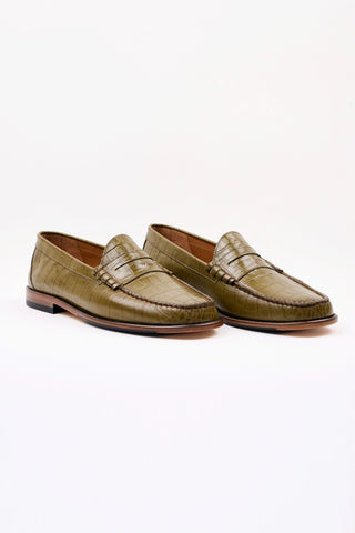Crocodile Penny Loafer,  Ayakkabı | Kundura